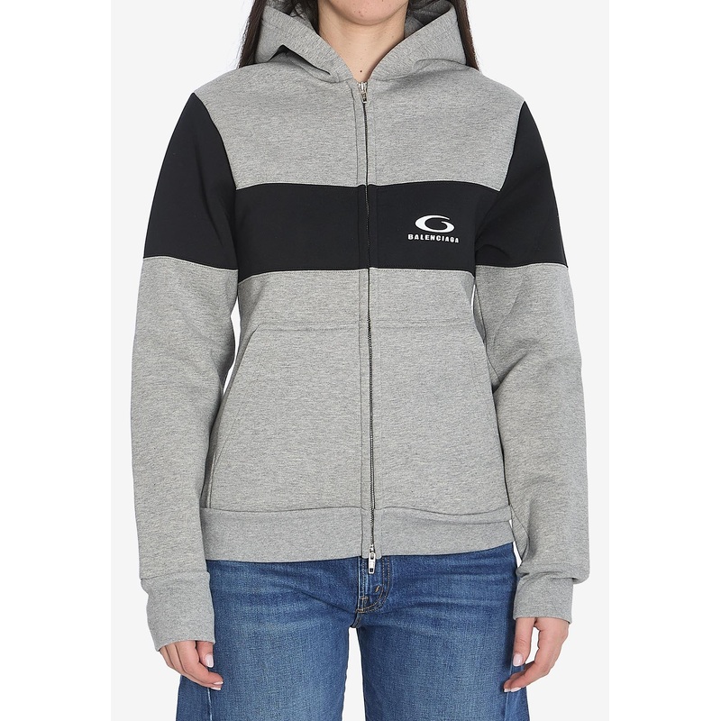 Loop Sports Zip-Up Hooded Sweatshirt