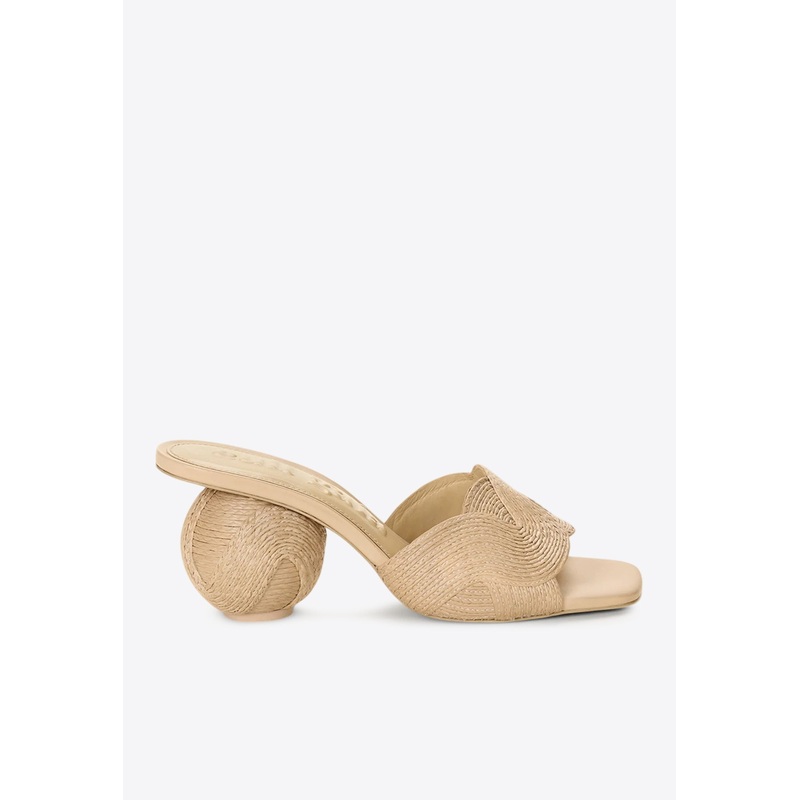 Noor 70 Spherical Heel Sandals