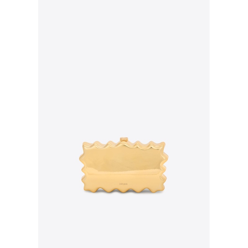 Paloma Metallic Clutch