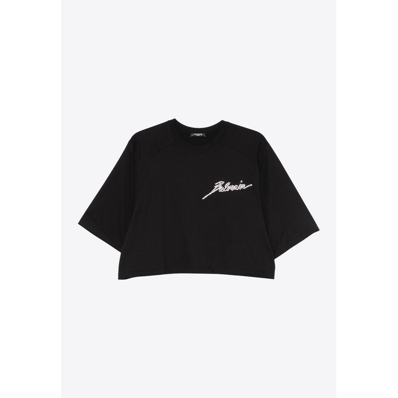 Signature Logo Cropped T-shirt