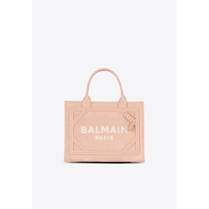 Small B-Army Suede Tote Bag