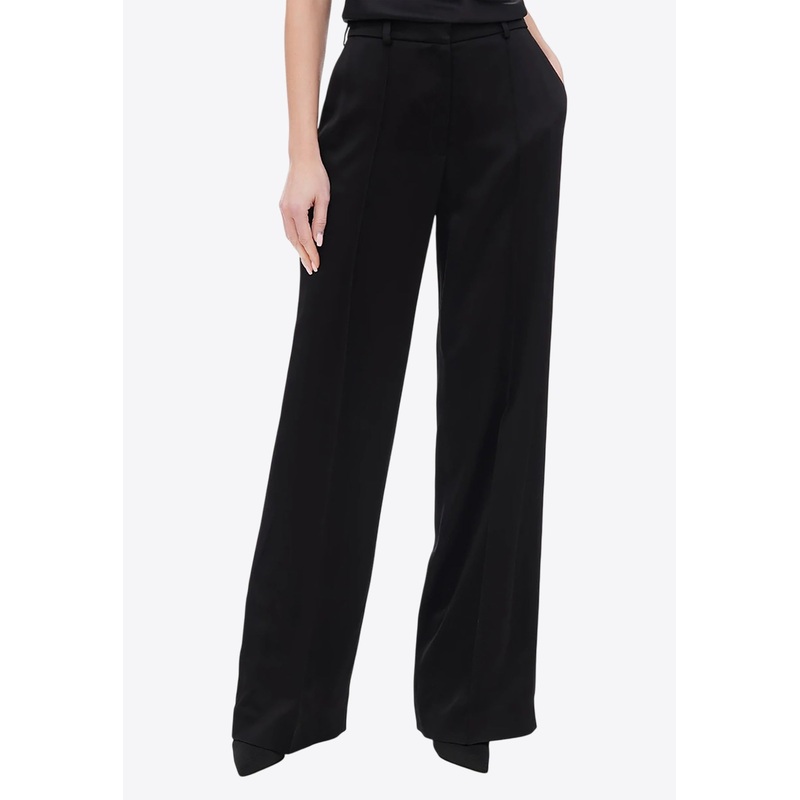 Tailored Satin Pants