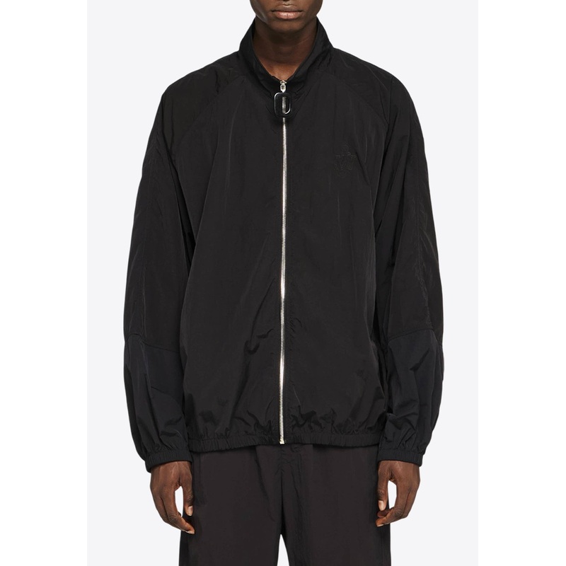 Essential Zip-Up Windbreaker Jacket