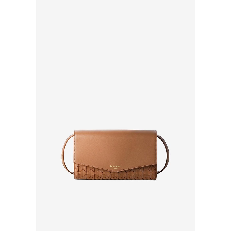 Mosaico Leather Clutch