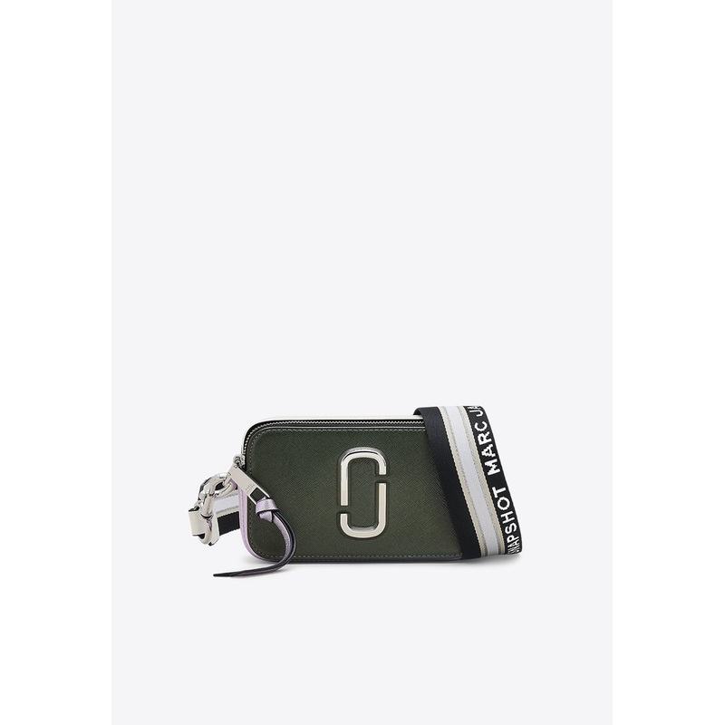 Snapshot Saffiano Leather Crossbody Bag