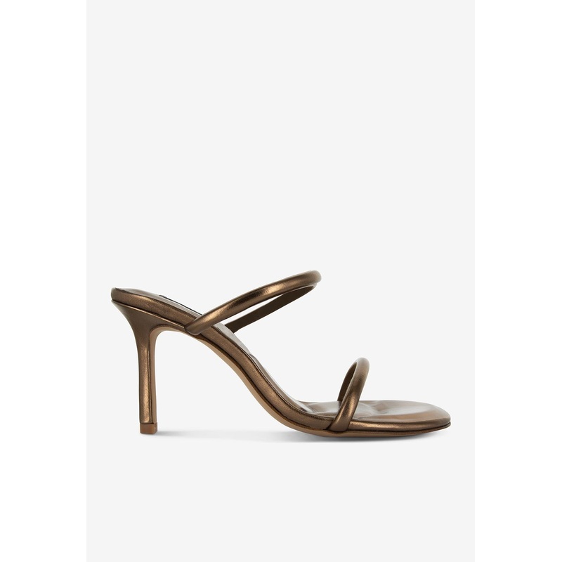 Upton III 85 Metallic Leather Sandals