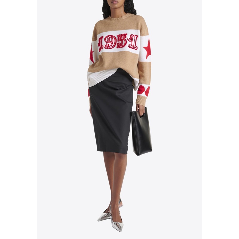 Dirce Oversized Wool Cashmere Sweater