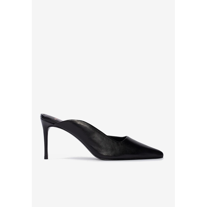 Icon 80 Leather Asymmetric Mules