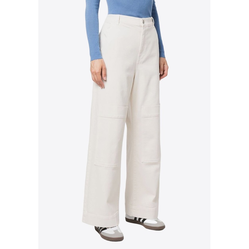 Le Pockets Wide-Leg Pants
