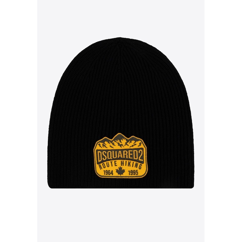 Logo Appliqu Wool Beanie