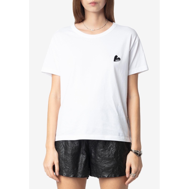 Marta Embroidered Heart T-shirt