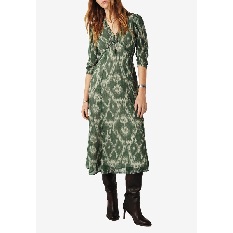 Matsa Printed Midi Dress