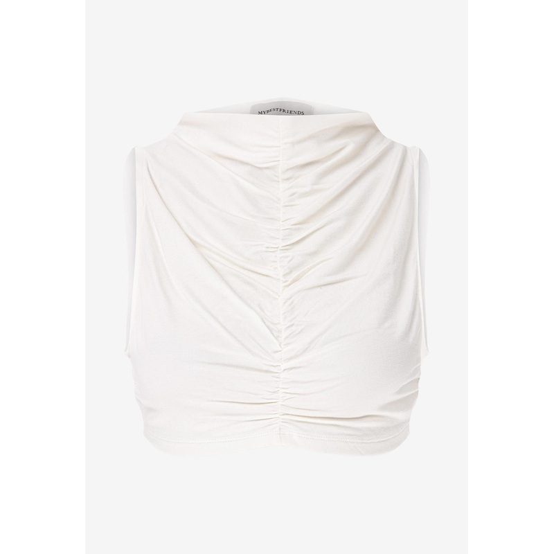 Nemesis Ruched Cropped Top