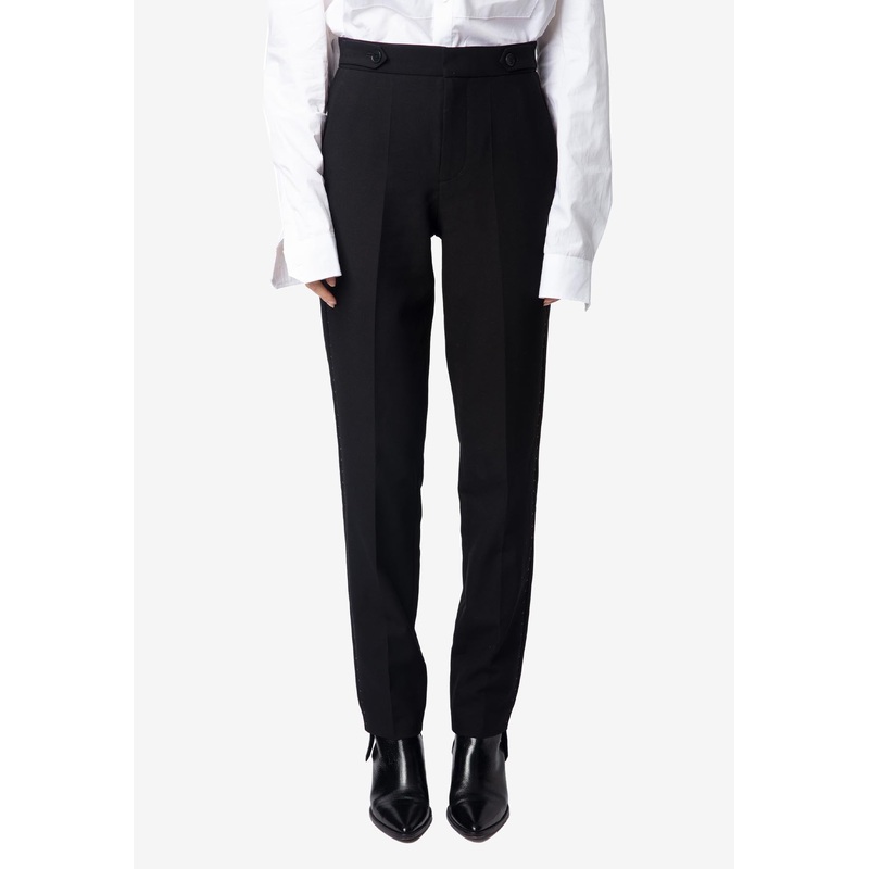 Panny Straight-Leg Tailored Pants