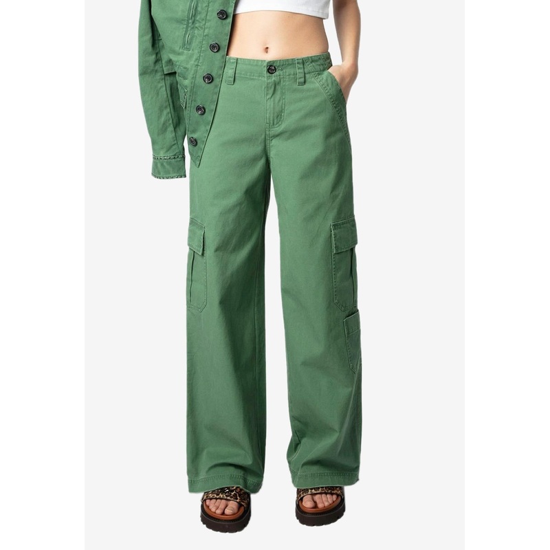 Parky Straight-Leg Cargo Pants