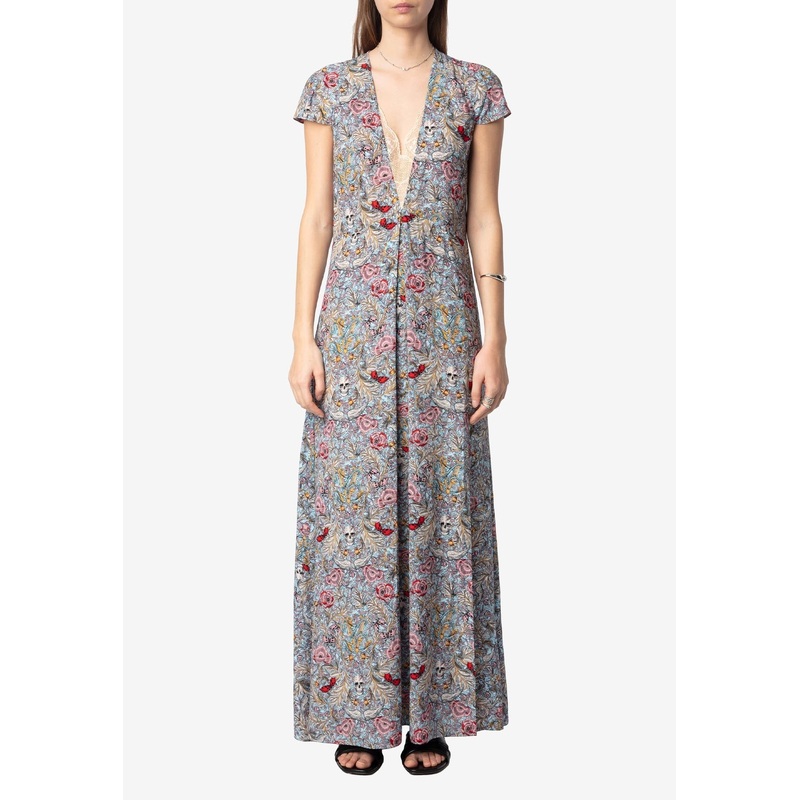 Ravish Floral Print Maxi Dress