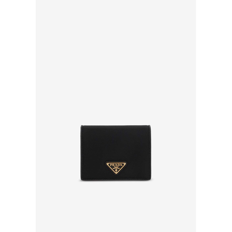 Re-Nylon Triangle Logo Wallet