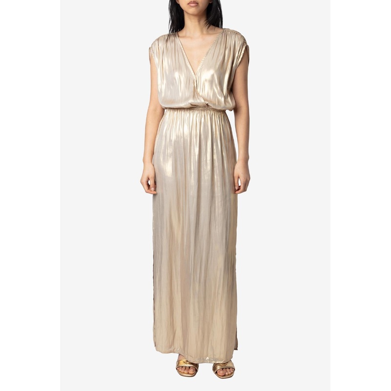Ritmic Satin Maxi Dress