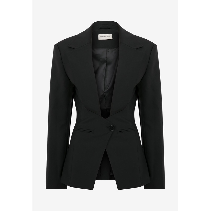 Venita Single-Breasted Blazer