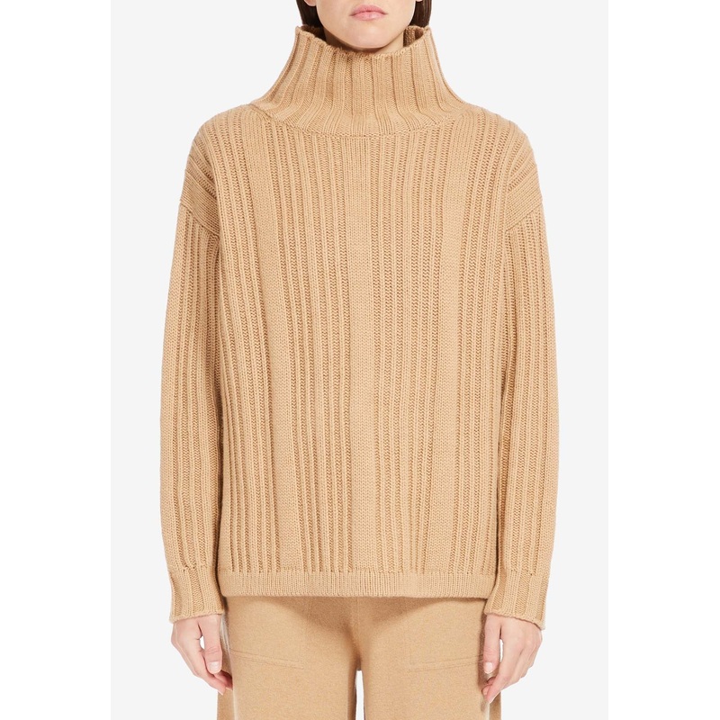 Vitalba Wool-Blend Turtleneck Sweater