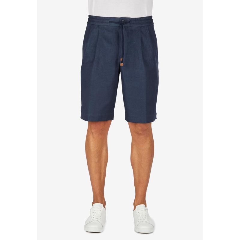 Drawstring Bermuda Shorts