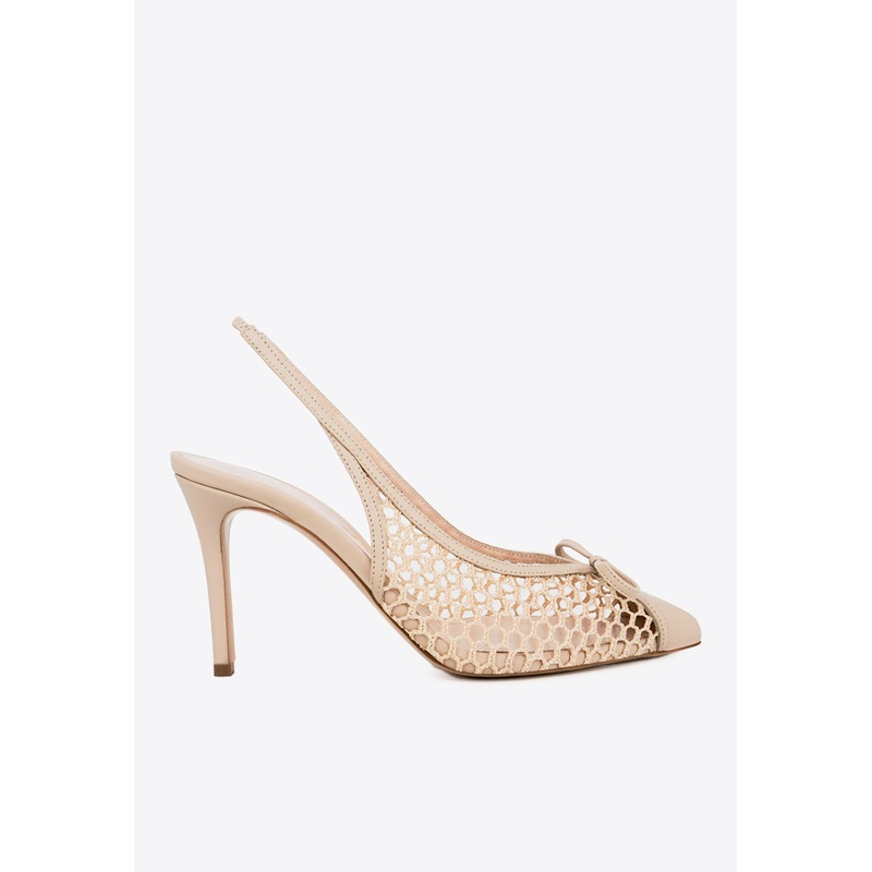 Ines 85 Slingback Net Pumps