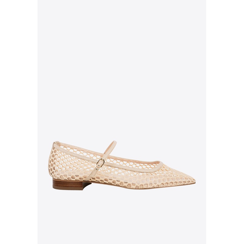 Julie Square-Toe Ballet Flats