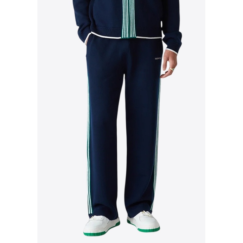 Logo Embroidered Tennis Track Pants