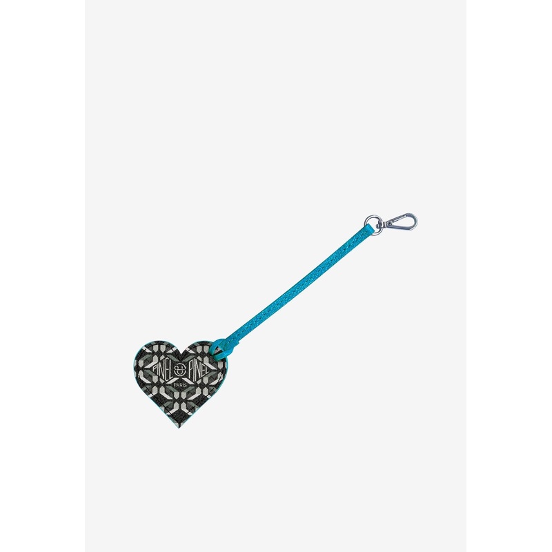 Love Me Coated Canvas Monogram Key-Ring