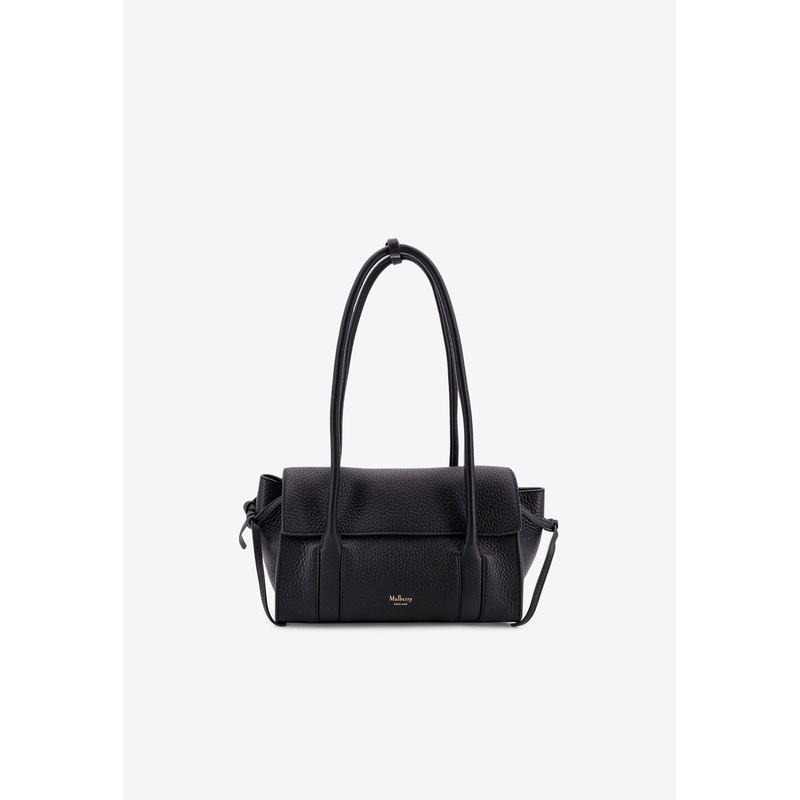Mini Soft Bayswater Grained Leather Shoulder Bag