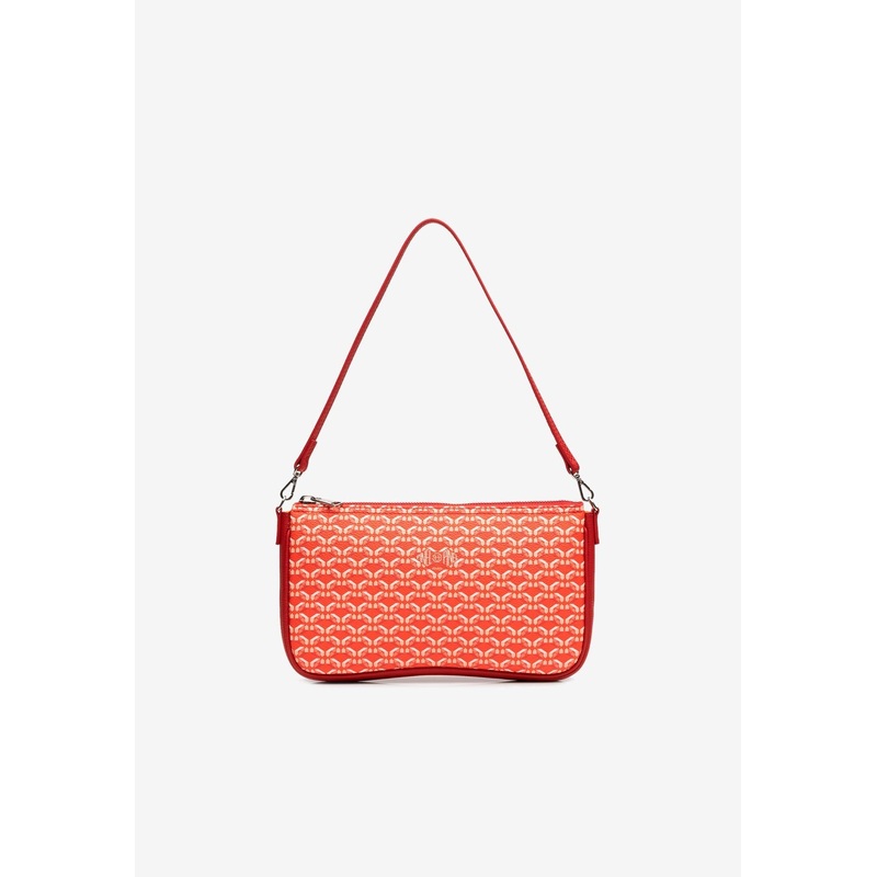 Noemie Coated Canvas Shoulder Bag