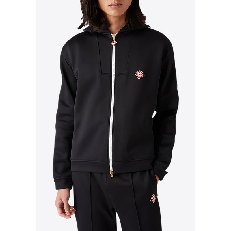 Scuba Zip-Up Hooded Sweatshirt