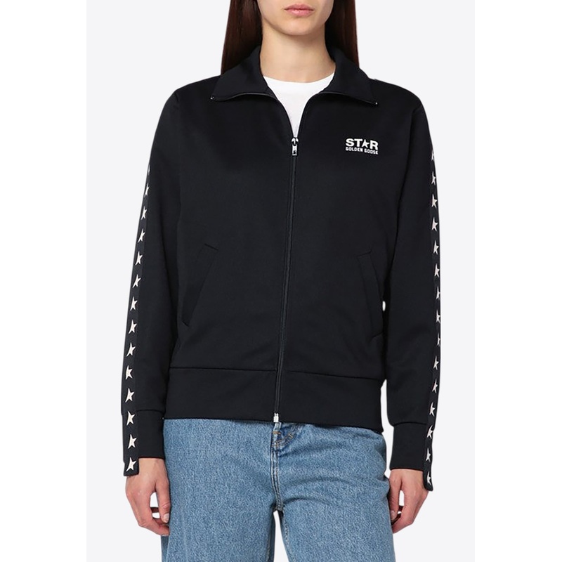 Stars Logo Zip-Up Sweatshirt