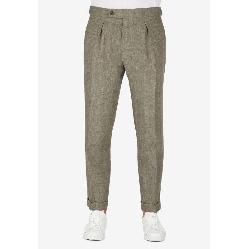 Tapered-Leg Pants