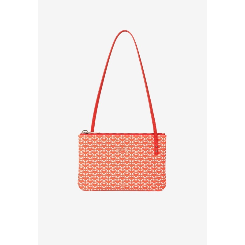 Tina Coated Canvas Monogram Shoulder Bag