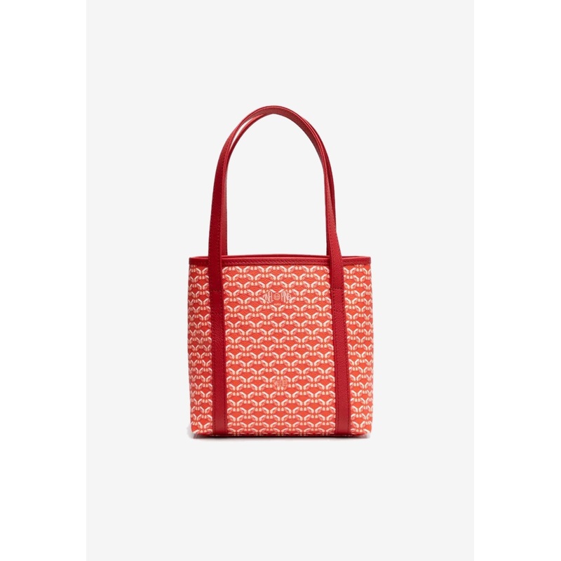 XS Colette Coated Canvas Monogram Tote Bag