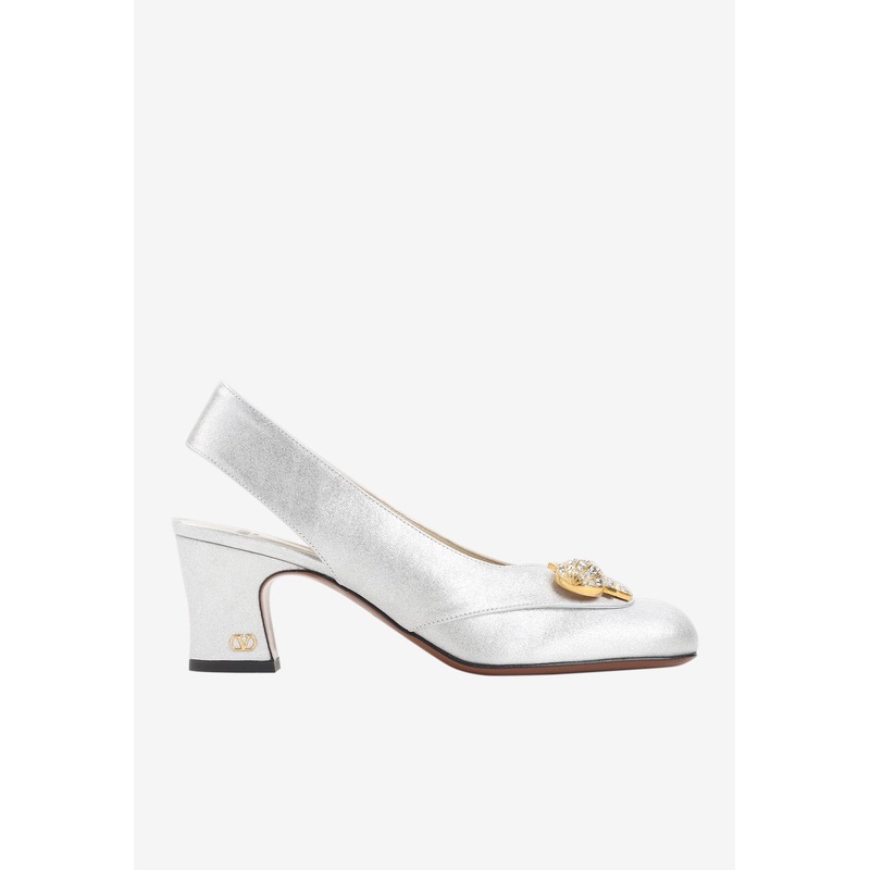 Adamantine 60 Slingback Pumps