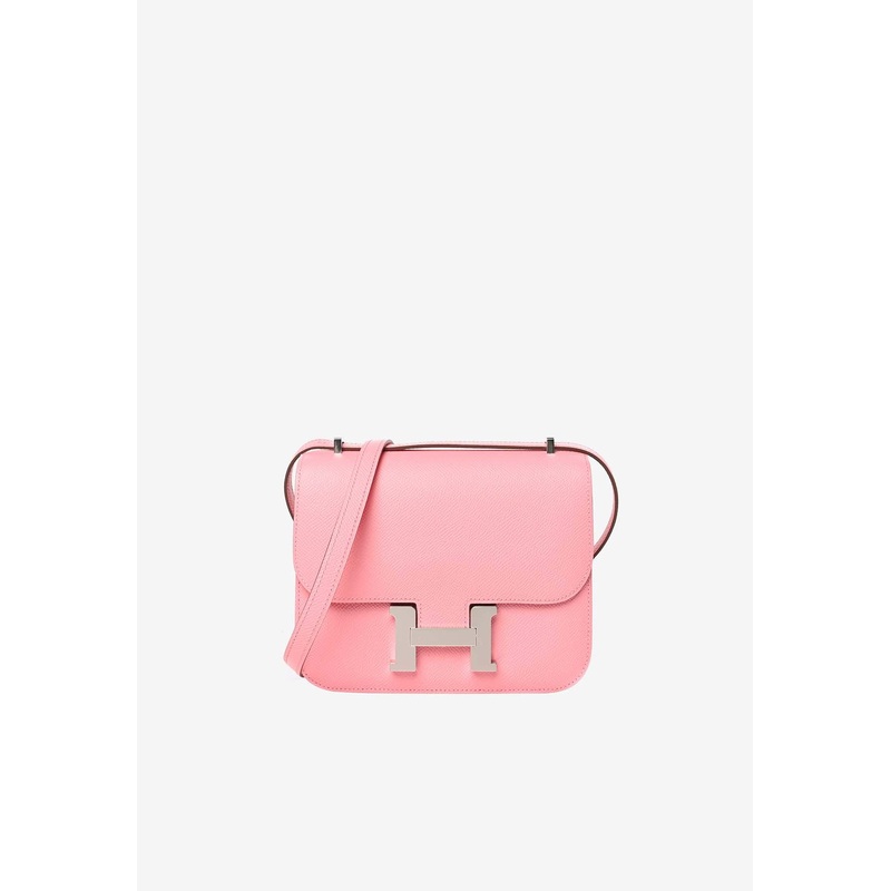 Constance 18 in Rose Confetti Epsom Leather with Palladium Hardware