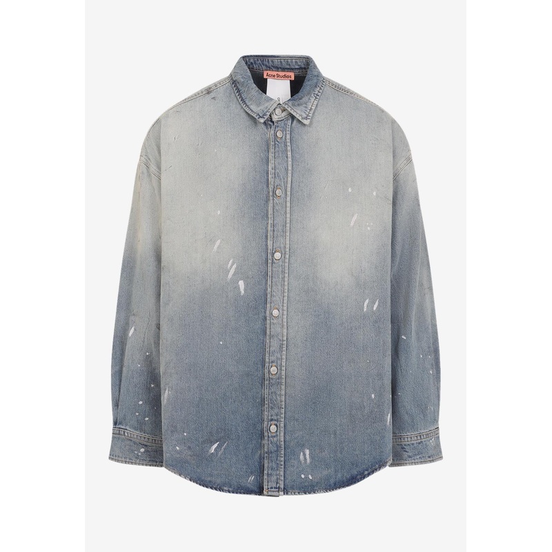 Distressed Denim Shirt