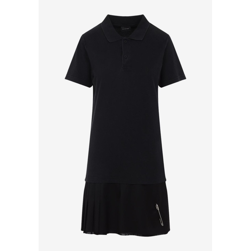 Layered Mini Polo Dress