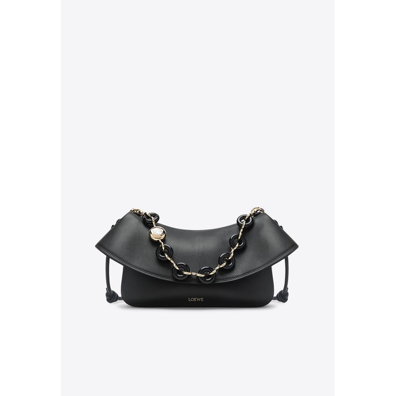 Medium Ola Leather Shoulder Bag