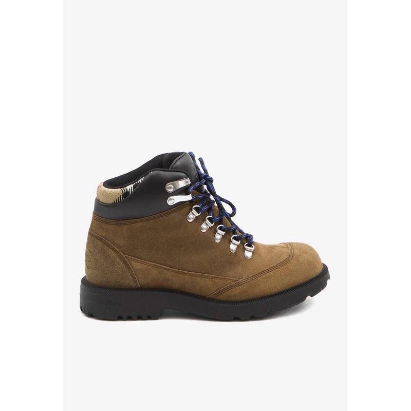 Moor Suede Lace-Up Hiking Boots