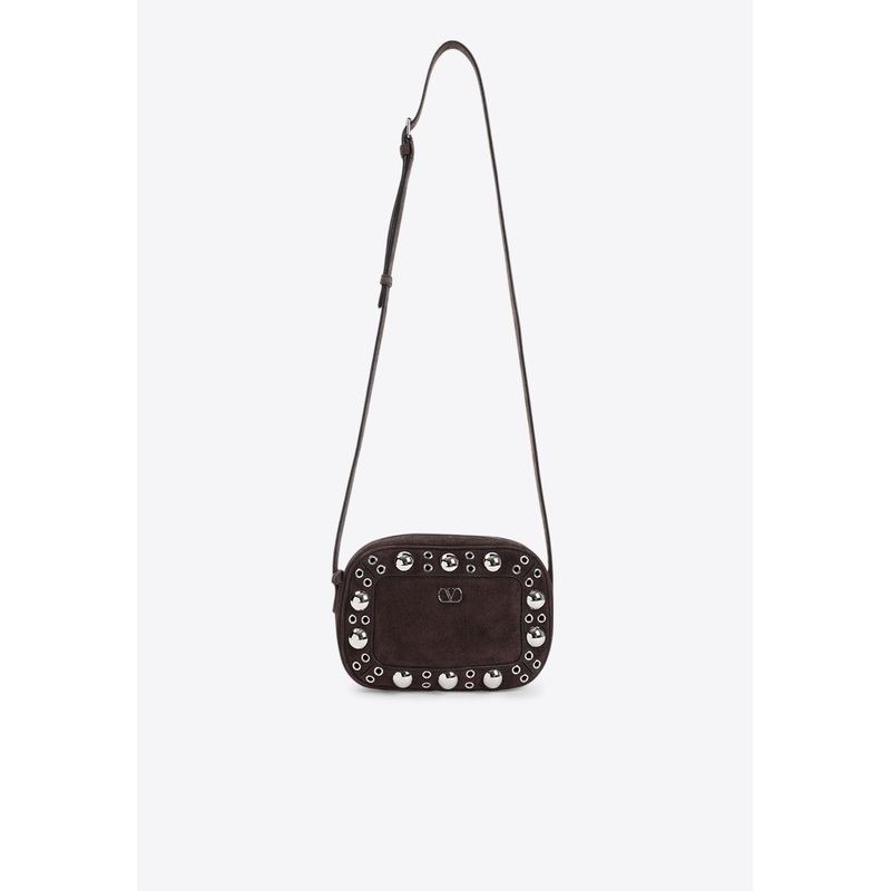 Nellcote Studded Suede Crossbody Bags