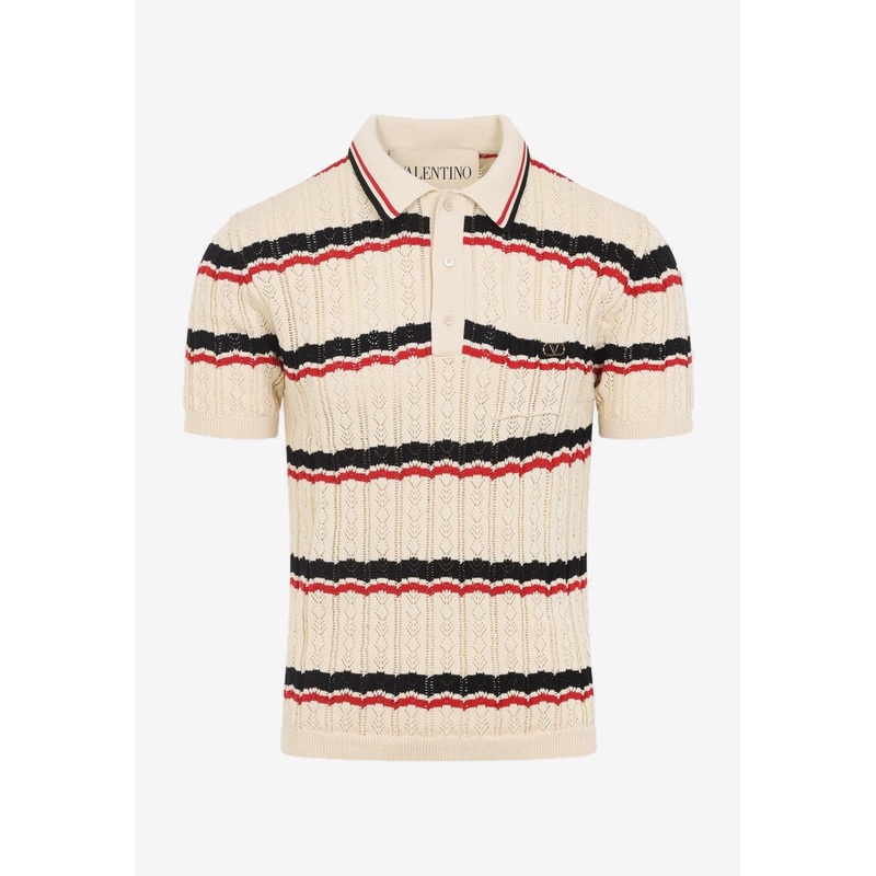 Striped Polo T-shirt