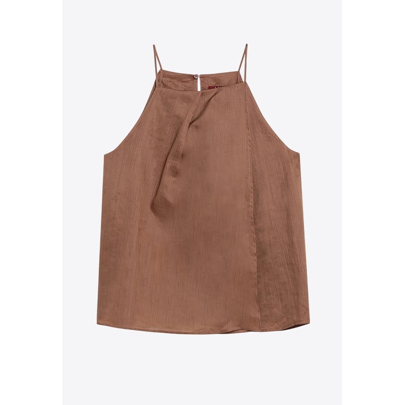 Summer Square-Neck Gauze Top