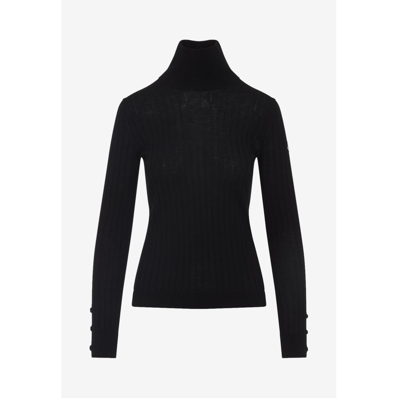Wool and Cashmere Turtleneck Sweater