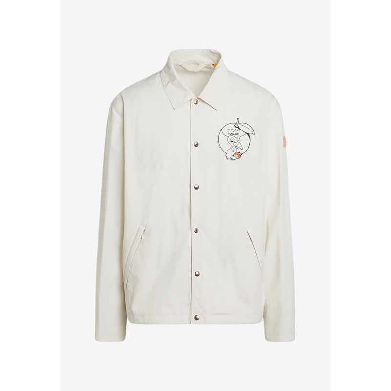 X Gilga Farm By Donald Glover Comic Book Patch Shirt Jacket