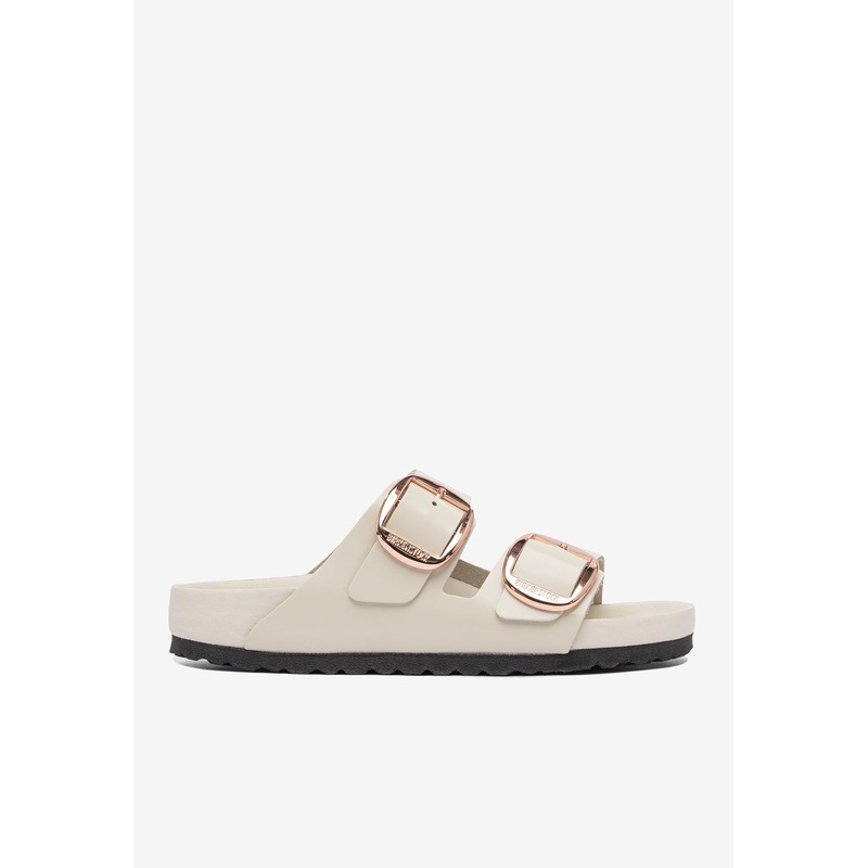 Arizona Big Buckle Patent Leather Sandals