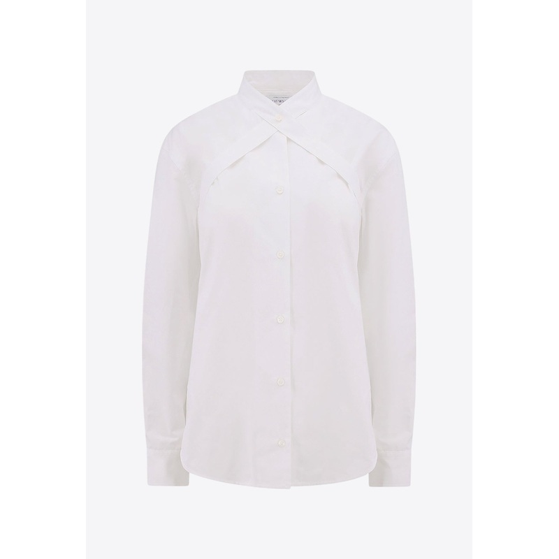 Cross-Strapped Neck Shirt