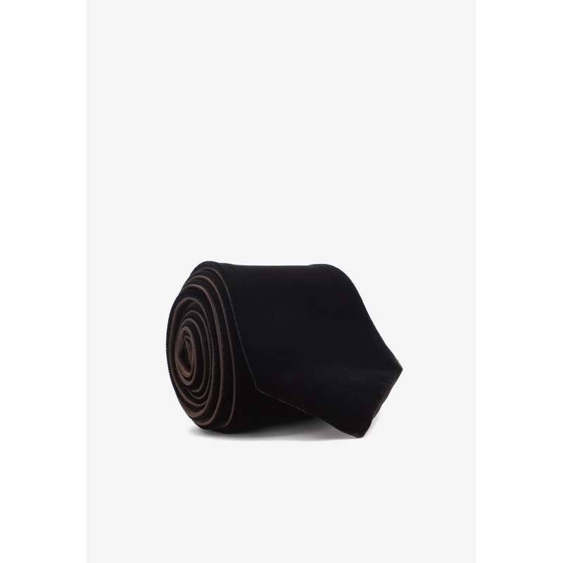 Cupro Velvet Tie
